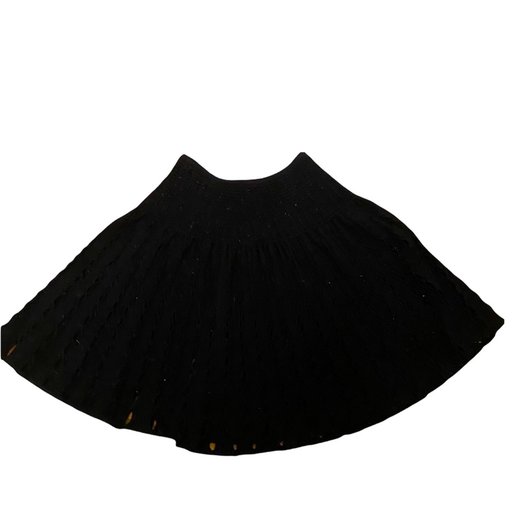 Alaia Black Fit&Flare Skirt